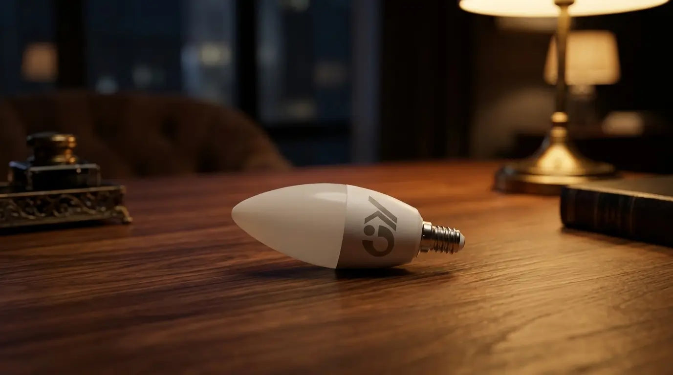 E14 C37 LED Bulb 4.9W 807LM – Energy Efficient Candle Light – GY STORE