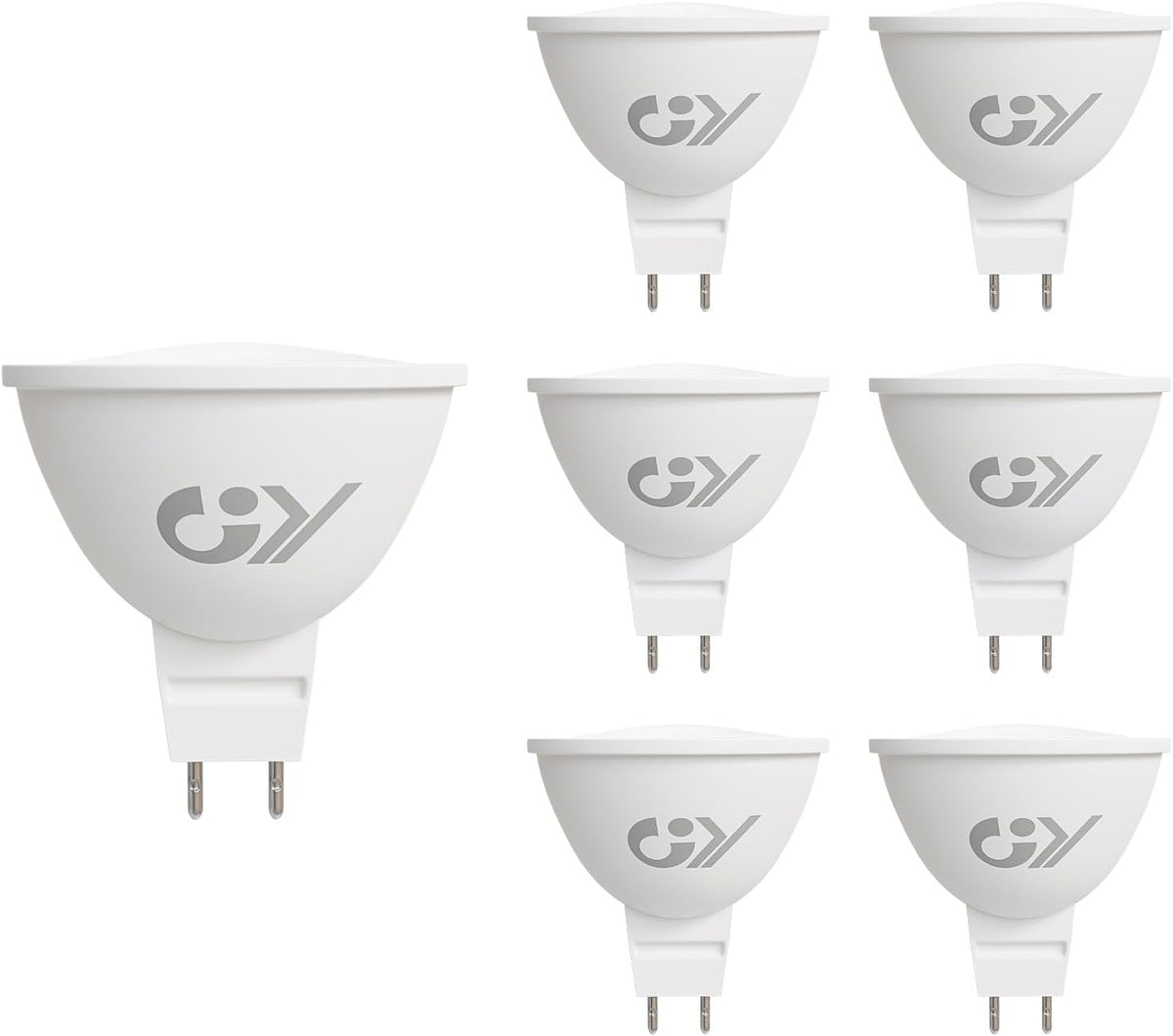 GY MR16 GU5.3 12V LED Lampe  4.5W 663 Lumen ersetzt 60W Halogen Energieeffizienzklasse C