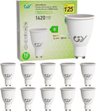 GY GU10 LED Lampe 9W 1420 Lumen – ersetzt 125W Halogen, IP44 wasserdicht, Langhals-Design, für Innen- und Außenbereich,Energieeffizienzklasse B