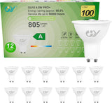 GY GU10 LED Lampe 4,5W 805lm 36° ersetzt 100W Halogen – Energieeffizienzklasse A