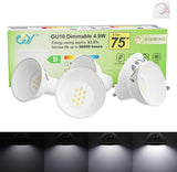 GY GU10 LED Dimmable Lamp | 4.9W, 790 Lumens [Energy Class B]