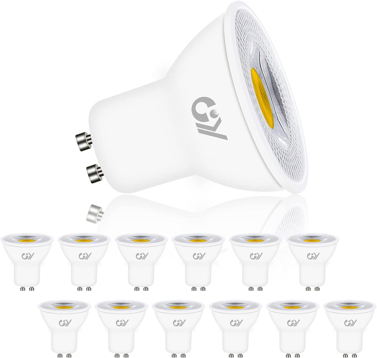 GY GU10 LED Spotlight | 8W 600LM | 38° Beam Angle