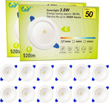 Spot Encastré GY | 3.8W, 520 lm | Downlight [Classe énergétique C]