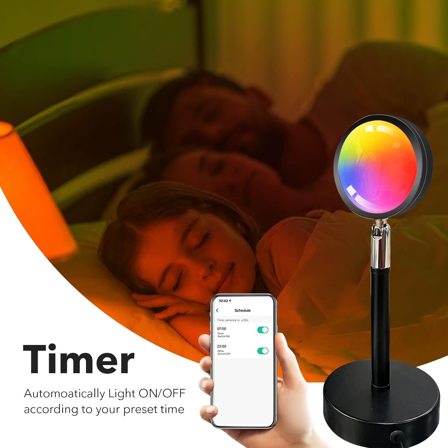 Lampe solaire GY Sunset WIFI RVB