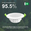 GY IP44 Waterproof Recessed LED Downlight 4.5W 3-Color CCT