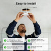 GY IP44 Waterproof Recessed LED Downlight 4.5W 3-Color CCT