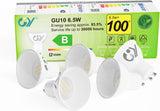 GY GU10 LED-Lampe | 6,5 W, 1025 Lumen [Energieklasse B]